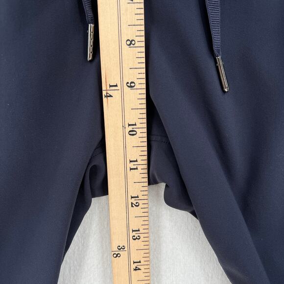 LULULEMON On The Fly Woven 27" Pants Womens 6 Dark Navy Cropped Slim Straight - Picture 9 of 14